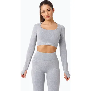 Dámské tričko Dámské tréninkové tričko Longsleeve Carpatree Yasmine Seamless blue stone wash