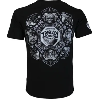 Pánské tričko Yakuza Premium Pánské tričko YPS 4000 – černé - YPS4000_BLK Velikosti: M