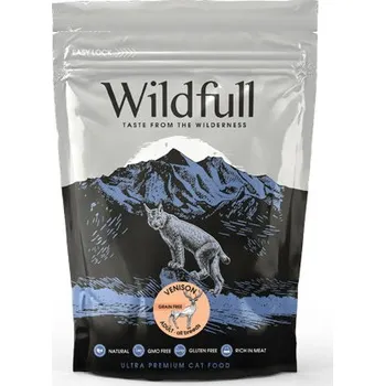 Krmivo pro kočku Wildfull Cat Adult All Breeds - Jelen & Dýně 400 g