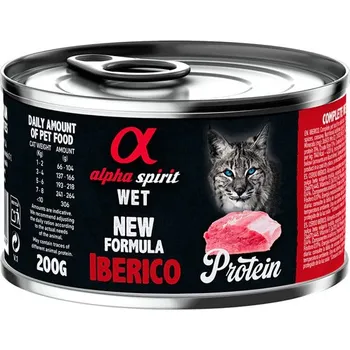 Krmivo pro kočku Alpha Spirit Cat Adult - Iberico Pork Protein 200g