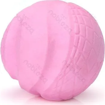 Hračka pro psa Extra odolný míč Nobleza - 7,6 cm Barva: Růžová