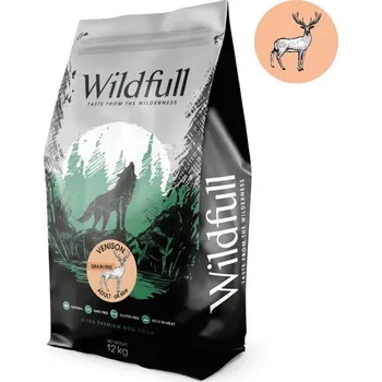 Krmivo pro psa Wildfull Dog Adult All Size GF - Venison & Pumpkin 12kg