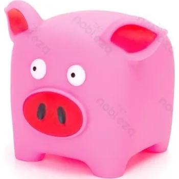 Hračka pro psa Vinylová zvířátka Nobleza pro psa - slon, myš a prasátko Barva: Růžová