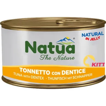 Krmivo pro kočku Natua Cat Kitten - Filety z tuňáka a zubatice 85g