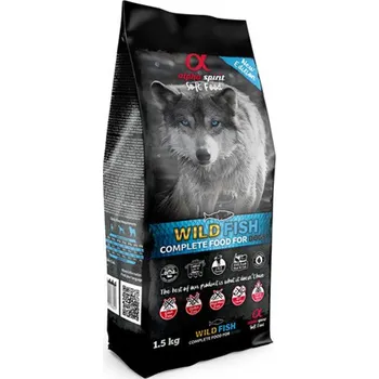 Krmivo pro psa Alpha Spirit Complete Soft Dog Food - Wild Fish 1,5 kg