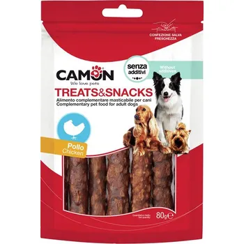 Pamlsek pro psa Camon Treats&Snacks Dog - Velké kuřecí tyčinky 80g