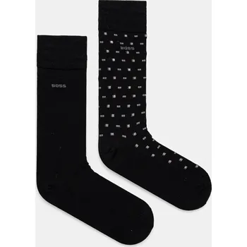 Pánské ponožky Ponožky BOSS 2P RS Mini iconic MC 2-pack 50524282 černá 99X, vel. 39-42