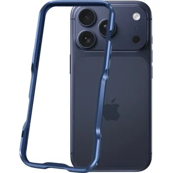 Telefonní příslušenství Luphie ochranný kovový rámeček pro iPhone 17 Pro - tmavě modrý