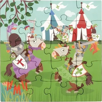 Puzzle Magnetické Scratch Puzzle 40 dílků Puzzle