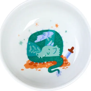 Bella Rose Dětská porcelánová miska Drak 400 ml