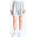 Šortky Nike Sportswear Women's Loose Mid-Rise Graphic Shorts Lt Smoke Grey/ Barely Volt/ Barely Volt XS