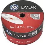 HP DVD-R 4,7GB 16x, bulk, 50ks (DME00070-3)