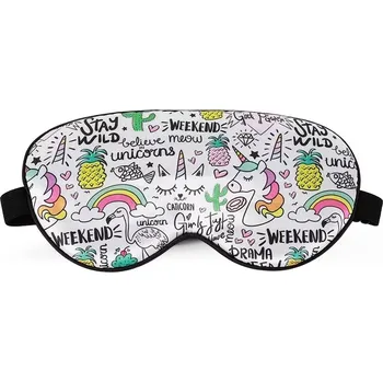 Škraboška na spaní Maska na spaní s jednorožcem