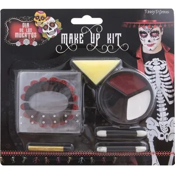 Karnevalový doplněk Make up sada Dia de los Muertos