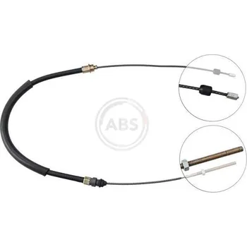 Lanko parkovací brzdy Tažné lanko, parkovací brzda A.B.S. K12217