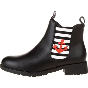 Dámské kozačky Kozačky Inselhauptstadt Schwarz 3173910 39