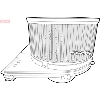 Ventilátor topení a klimatizace vnitřní ventilátor DENSO DEA02004