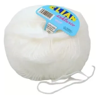 VSV Pletací příze Elian Exklusiv 208 - bílá