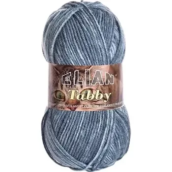VSV Pletací příze Elian Tabby 31893 - modrá