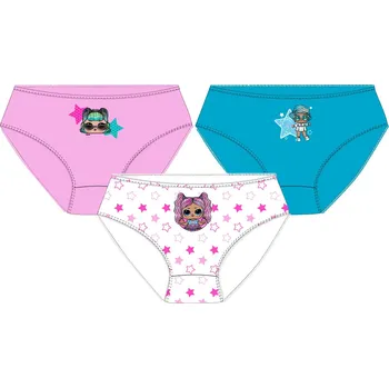 Dívčí spodní prádlo Dívčí kalhotky L.O.L. Surprise - 3 ks v krabičce, vel. 122-128cm