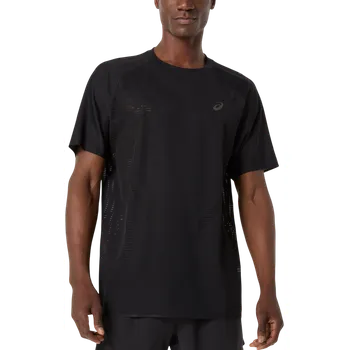 Pánské oblečení Triko ASICS METARUN SS TOP 2011d510-001 Velikost XL