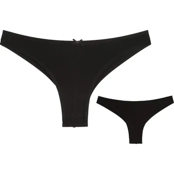 Kalhotky DONELLA Dámské kalhotky Donella 4095Q 5-PACK - černé - M/38