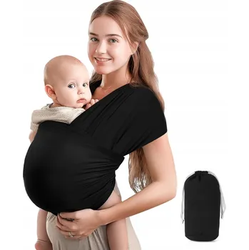 Šátek na nošení dítěte ŠÁTEK NA NOŠENÍ DĚTÍ 4-SMĚRNĚ PRUŽNÝ BEZPEČNÝ PRO NOVOROZENCE
