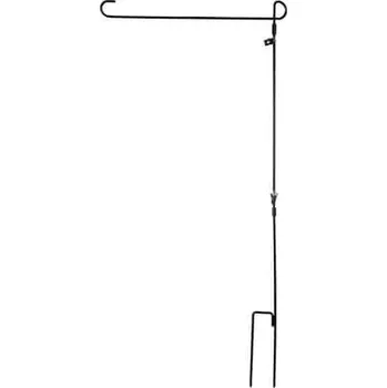 Vlajka Stožár na vlajku 42,5 x 79 cm kovový - černý sublimace termotransfer