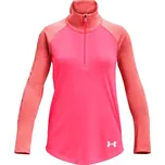 tričko dlouhý rukáv dětské UNDER ARMOUR UA Tech Graphic 1/2 Zip -PNK - 160-164