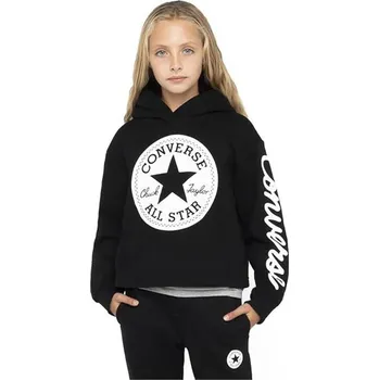 Dívčí mikina Converse Schwarz 6057649 134
