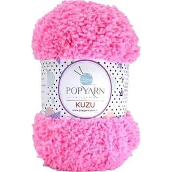 Příze POPYARN Příze Kuzu B07 - růžová, 100g 100m