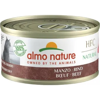 Krmivo pro kočku Almo Nature HFC Natural Hovězí 70 g