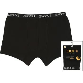 Boxerky DONELLA Pánské boxerky Donella 7122Q-černé - XL