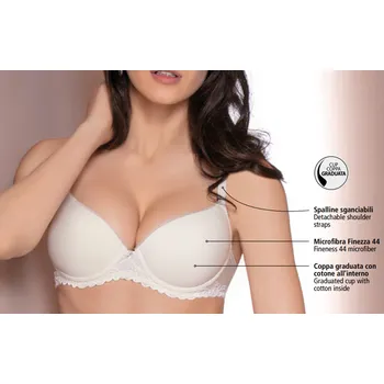 Dámské spodní prádlo LEILIEVE Dámská podprsenka Leilieve 3714 - bílá - 65B