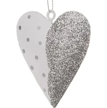 Vánoční dekorace Závěsná dekorace Srdce