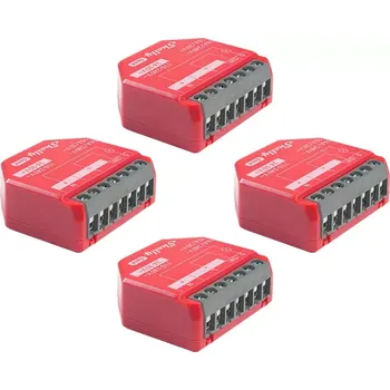 vypínač Sada 4 chytrých spínačů s měřením spotřeby Shelly 1PM Gen4 Zigbee/Matter