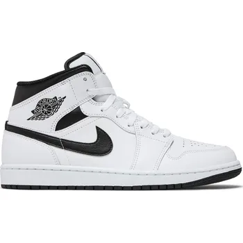 Pánské tenisky Air Jordan 1 Mid 'White Black' Velikost: 47