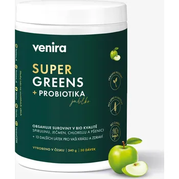 Přírodní produkt Venira super greens jablko 340 g