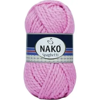 Příze Nako Pletací příze Nako spaghetti 6750 - růžová