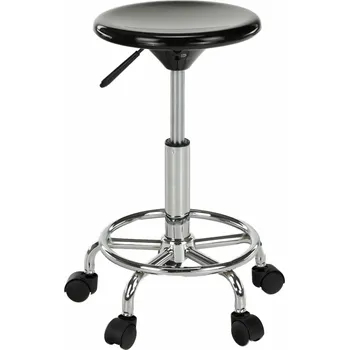 Max-i Otočná židle - stolička SELMER černá / chrom