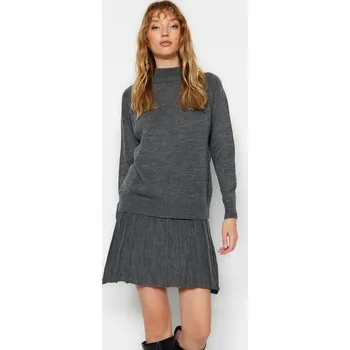 Dámská sukně trendyol Anthrazit 8093100 S