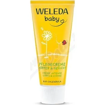 Dětská kosmetika WELEDA baby Měsíčkový krém na tvář a tělo 75ml