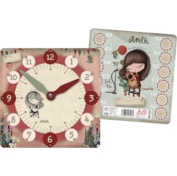 Výuková hračka Dětské hodiny 21x21cm