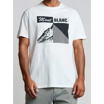 Pánské tričko Sinsay - Tričko s krátkým rukávem - krémová - 844GP-01X - 844GP-01X-S