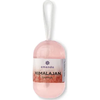 Wooline Mýdlo do sauny se šňůrkou s himalájskou solí, 180g