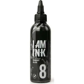 Tetovací barva I AM INK I AM INK- Second Generation 8 -Midnight Black - 100ml