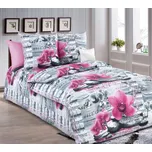 Dětské Bavlněné ložní povlečení Orchidej 3D - Na peřinu s polštářem 45x65, 140x90cm