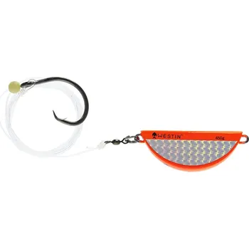 Westin Návazec Halibut Anti Twist Rig Circle Hook Orange Flash - 550 g