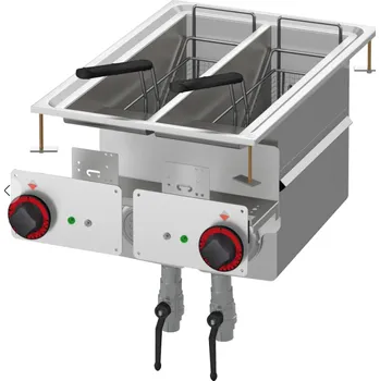 fritéza Fritéza dvojitá elektrická F2/18D 64 ET RM GASTRO