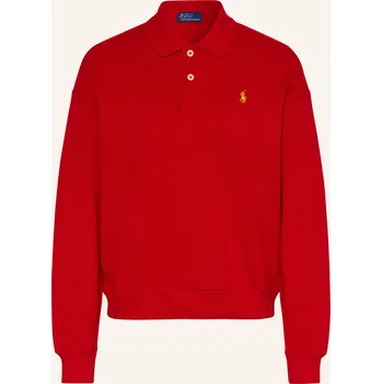 Dámská mikina Polo Ralph Lauren Dámská Sweat-Polokošile, červená, 36